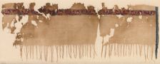 Fragment of a Tiraz, 1080 - 1099. Creator: Unknown