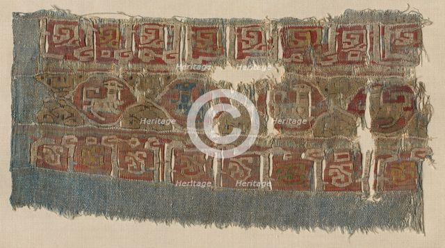 Fragment of a Tiraz-Style Textile, 1081 - 1094. Creator: Unknown.
