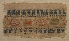 Fragment of a Tiraz-Style Textile, 1081 - 1094. Creator: Unknown