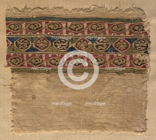 Fragment of a Tiraz-Style Textile, 1081 - 1101. Creator: Unknown.