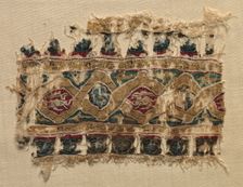 Fragment of a Tiraz-Style Textile, 1081 - 1101. Creator: Unknown