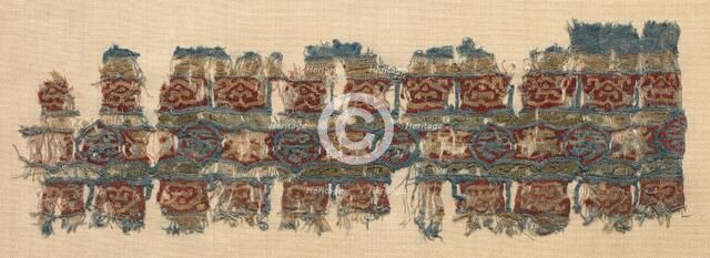 Fragment of a Tiraz-Style Textile, 1081 - 1101. Creator: Unknown.