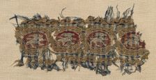 Fragment of a Tiraz-Style Textile, 1081 - 1101. Creator: Unknown