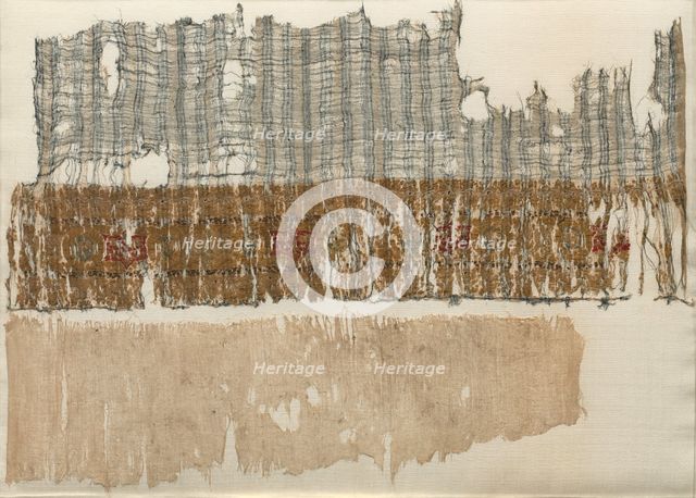 Fragment of a Tiraz-Style Textile, 1094 - 1101. Creator: Unknown.