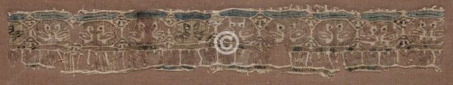 Fragment of a Tiraz-Style Textile, 1094 - 1130. Creator: Unknown.