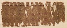 Fragment of a Tiraz-Style Textile, 1130 - 1149. Creator: Unknown