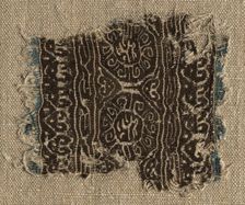 Fragment of a Tiraz-Style Textile, 1130 - 1149. Creator: Unknown