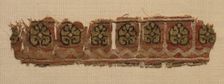 Fragment of a Tiraz-Style Textile, 1130 - 1169. Creator: Unknown