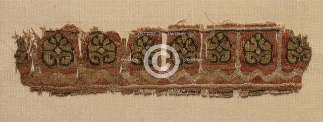 Fragment of a Tiraz-Style Textile, 1130 - 1169. Creator: Unknown.