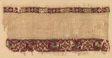 Fragment of a Tiraz-Style Textile, late 1000s. Creator: Unknown