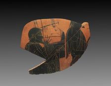 Fragment of a Vase, 500s BC. Creator: Unknown