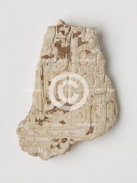 Fragment of a vessel, Shang dynasty, ca. 1600-1050 BCE. Creator: Unknown.