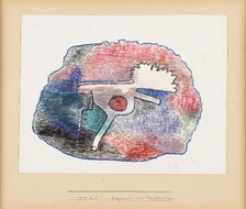 Fragment of a wall painting, 1933. Creator: Klee, Paul (1879-1940)