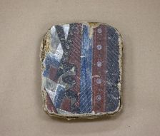 Fragment of a Wall Painting, ca. 8th century. Creator: Unknown