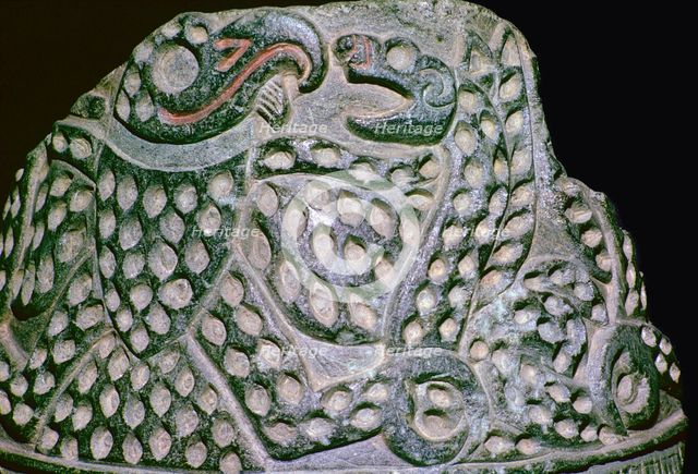 Fragment of a Babylonian bowl. Artist: Unknown