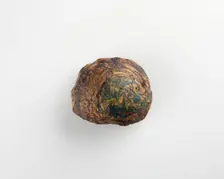 Fragment of a ball, Ptolemaic Dynasty or Roman Period, 305 BCE-14 CE. Creator: Unknown
