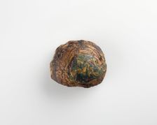 Fragment of a ball, Ptolemaic Dynasty or Roman Period, 305 BCE-14 CE. Creator: Unknown