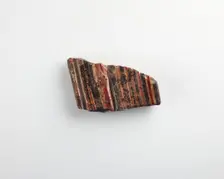Fragment of a bar, Ptolemaic Dynasty to Roman Period, 305 BCE-19 CE. Creator: Unknown
