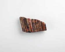 Fragment of a bar, Ptolemaic Dynasty to Roman Period, 305 BCE-19 CE. Creator: Unknown