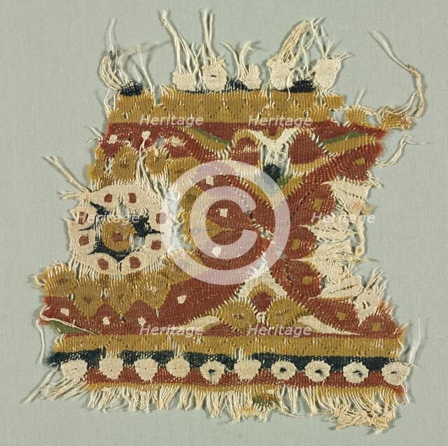 Fragment of a Border, 800s. Creator: Unknown.