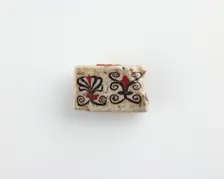 Fragment of a border inlay, Ptolemaic Dynasty to Roman Period, 305 BCE-14 CE. Creator: Unknown