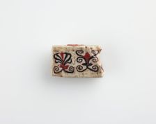 Fragment of a border inlay, Ptolemaic Dynasty to Roman Period, 305 BCE-14 CE. Creator: Unknown