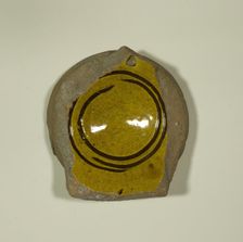 Fragment of a Bowl, 13th-14th century. Creator: Unknown