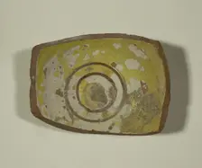 Fragment of a Bowl, 13th-14th century. Creator: Unknown