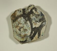 Fragment of a Bowl, 13th-14th century. Creator: Unknown