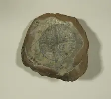 Fragment of a Bowl, 13th-14th century. Creator: Unknown