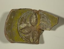 Fragment of a Bowl, 13th-14th century. Creator: Unknown