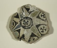 Fragment of a Bowl, 13th-14th century. Creator: Unknown