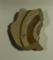 Fragment of a Bowl, 13th century. Creator: Unknown