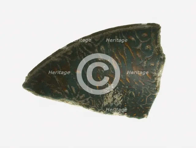 Fragment of a Bowl, 1st century BCE-1st century CE. Creator: Unknown.