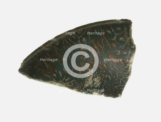 Fragment of a Bowl, 1st century BCE-1st century CE. Creator: Unknown.