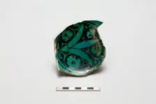 Fragment of a bowl, Saljuq period, early 13th century. Creator: Unknown