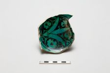 Fragment of a bowl, Saljuq period, early 13th century. Creator: Unknown