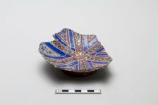 Fragment of a bowl, Saljuq period, late 14th century. Creator: Unknown