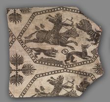 Fragment of a Caftan, 935-1055. Creator: Unknown