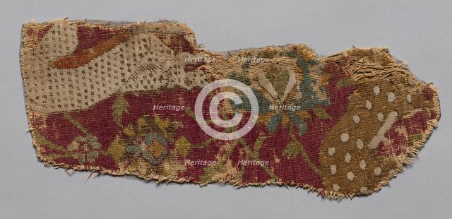 Fragment of a Carpet, 16th century (?). Creator: Unknown.
