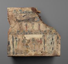 Fragment of a Coffin Lid, 1st century B.C.-1st century A.D.. Creator: Unknown