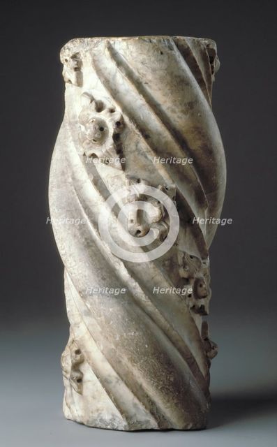Fragment of a Colonette, between 1343 and 1350. Creator: Unknown.