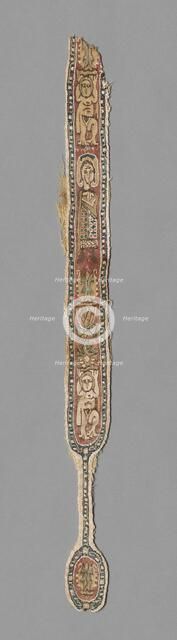 Fragment of a Clavus, 700s - 800s. Creator: Unknown.