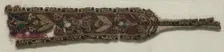 Fragment of a Clavus, 700s. Creator: Unknown