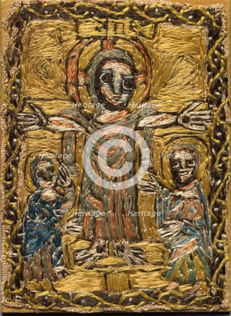 Fragment of a Clavus, late 700s - early 800s. Creator: Unknown.