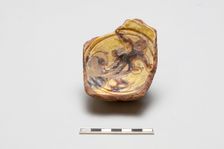 Fragment of a cup, Mamluk period, 1250-1516. Creator: Unknown
