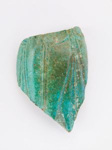 Fragment of a cup, New Kingdom to Early Third Intermediate Period, ca. 1539-945 BCE. Creator: Unknown