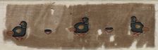 Fragment of a Curtain, 500s. Creator: Unknown