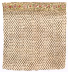 Fragment of a Draped Garment worn by Members of Court for Festive…, late 1700s or early 1800s. Creator: Unknown