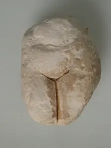 Fragment of a Female Figure, Coptic, 4th-7th century. Creator: Unknown